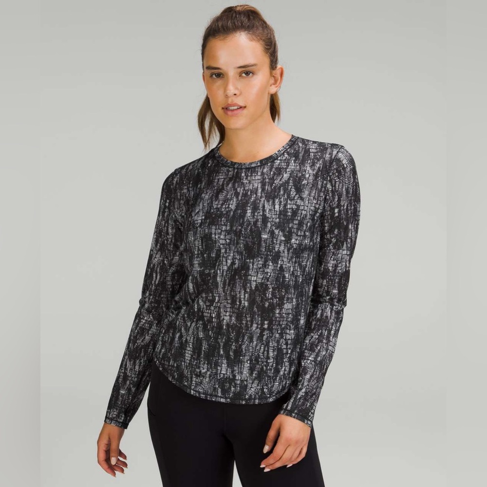 Lululemon High-Neck Running and Training Long Sleeve Shirt